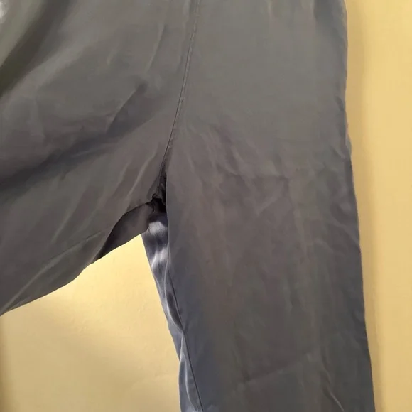 lunya good in bed blue silk pj pants sz s - Picture 7 of 9